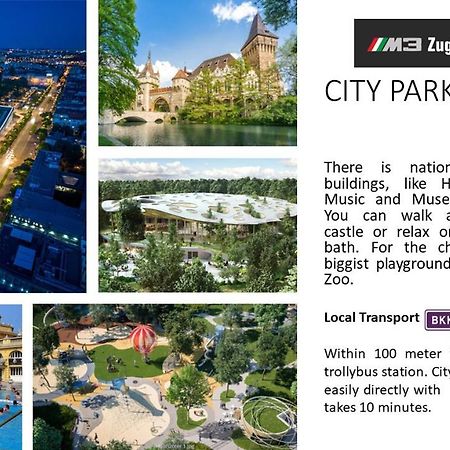 M3 Zuglo Apartment Budapest Eksteriør bilde